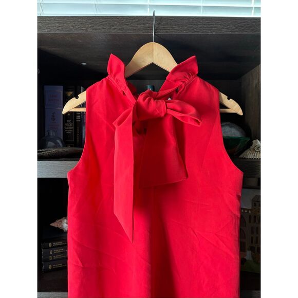 Tuckernuck Tnuck Poppy Red Blythe Dress Size Small - Picture 7 of 9